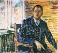 autoportrait au professeur jacobson de l’hôpital 1909 Edvard Munch